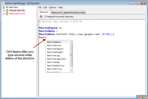 Directives autocompletion