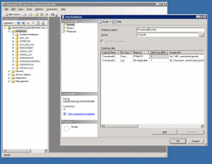 Database creation Database creation